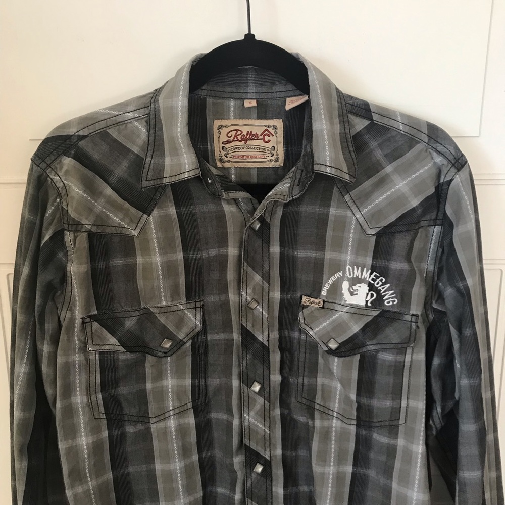 Ommegang Brewery Western Button Down Shirt Size S - Picture 2 of 8